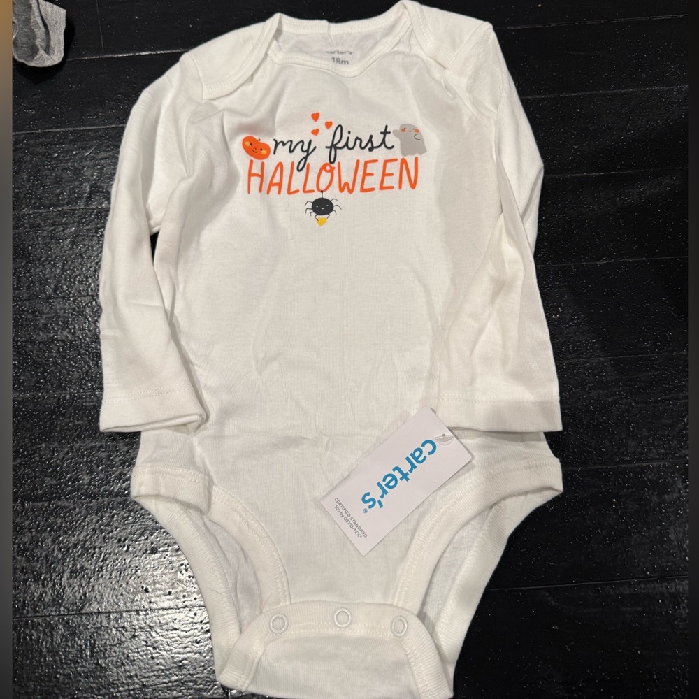 NWT Carters “My First Halloween” onesie. 18Month